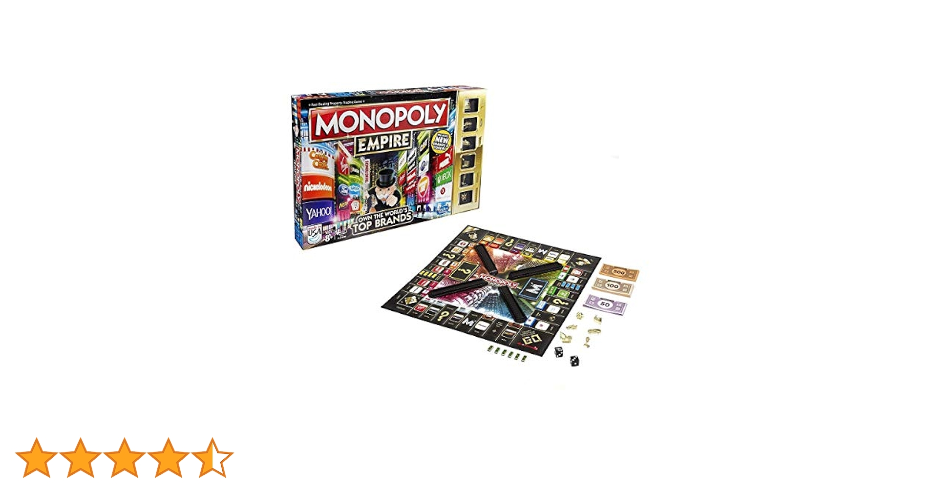 モノポリー エンパイア Monopoly Empire Game New Tokens Top Brands Gold Edition